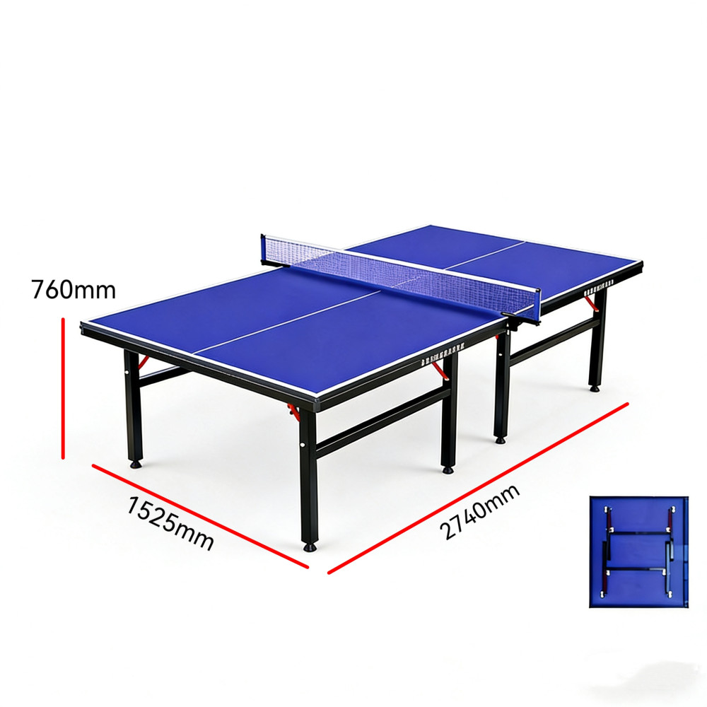 Επαγγελματικό Τραπέζι Ping Pong με Επιφάνεια 16mm Density Board (MDF) και Μεταλλικά Πόδια – 274x152x76cm TABLE-8 Επαγγελματικό Τραπέζι Ping Pong με Επιφάνεια 16mm Density Board (MDF) και Μεταλλικά Πόδια – 274x152x76cm TABLE-8