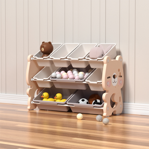 Πλαστική Βιβλιοθήκη Cute Bear Ροζ SN-QD005-PN Πλαστική Βιβλιοθήκη Cute Bear Ροζ SN-QD005-PN