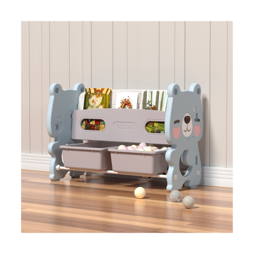 Πλαστική Βιβλιοθήκη Cute Bear Μπλε SN-QD001-BLU Πλαστική Βιβλιοθήκη Cute Bear Μπλε SN-QD001-BLU
