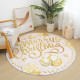 Χριστουγεννιάτικο Χαλί “Merry Christmas" Pecete 120x120cm RY10-120 Χριστουγεννιάτικο Χαλί “Merry Christmas" Pecete 120x120cm RY10-120