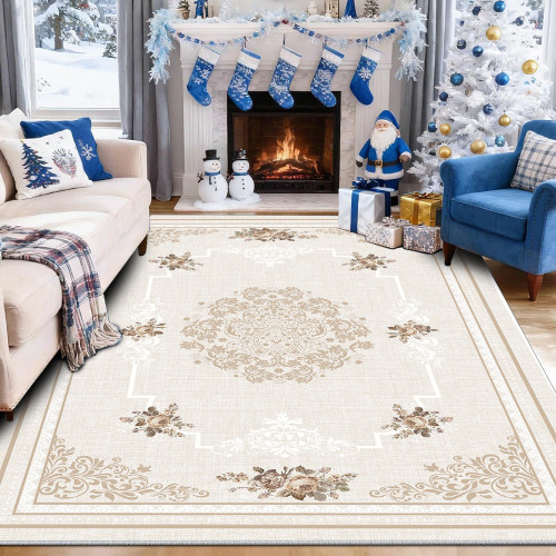 Χαλί 4 Εποχών με σχέδιο Αντιολισθητικό 160x210cm M103-160