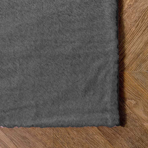 Γούνινο Χαλί Rabbit Μονόχρωμο Σκούρο Γκρί RBTDG - 200X250CM Γούνινο Χαλί Rabbit Μονόχρωμο Σκούρο Γκρί RBTDG - 200X250CM